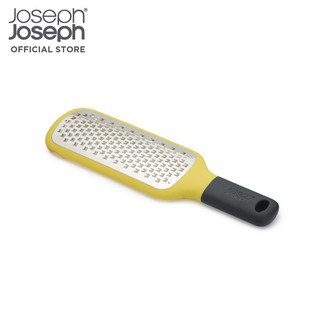 Joseph Joseph อุปกรณ์ขูดชีสแบบใบมีดหยาบ รุ่น GripGrater สามารถล็อคกับขอบชามขณะขูดได้ สีเหลือง N20169