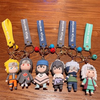 🔥พร้อมส่ง🔥พวงกุญแจ Keychain นารูโตะ พวงกุญแจการ์ตูนน่ารัก จี้ห้อยกระเป๋า พวงกุญแจห้อยกระเป๋า