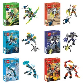 ฟิกเกอร์ตัวต่อหุ่นยนต์ Bionicle ของเล่นสําหรับเด็ก