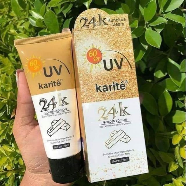 Karite' 24k Sunblock Cream SPF60 ☀