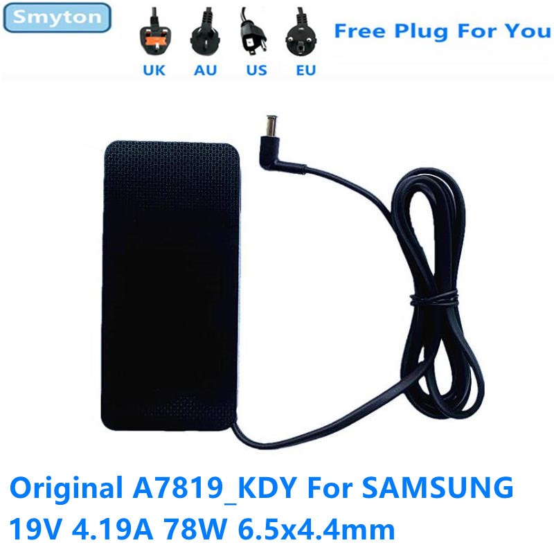 78W AC Adapter Charger สําหรับ SAMSUNG A7819_KDY 19V 4.19A LC27FG70F LC27FG73FQ BN4400888พาวเวอร์ซัพ
