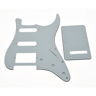 Hs-(พร้อมส่ง) ST Pickguard แผ่นหลัง และสกรู HSS สีขาว 3 ชั้น