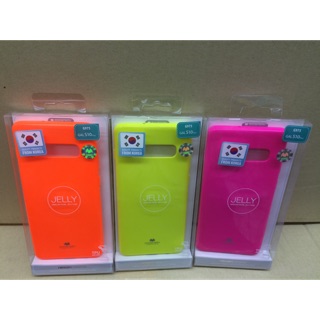 Galaxy S10plus/S10/S9plus เคส Fluorescent NEON สีสว่าง TPU Mercury Jelly Case