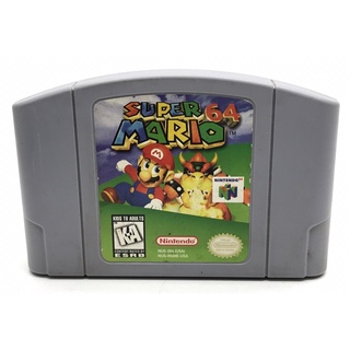 ตลับแท้ [N64] [0051] Super Mario 64 (USA) (NUS-NSME-USA)