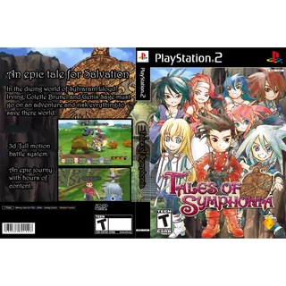 แผ่นเกมส์ PS2 Tales of Symphonia   คุณภาพ ส่งไว (DVD)