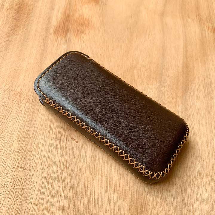 N0KIA 6700, 8800 เคสหนัง - วัสดุหนังวัว - ทรงกล่อง - หนังแฮนด์เมด