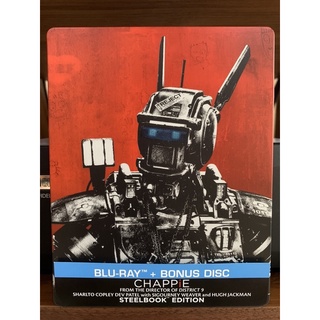 Chappie จักรกลเปลี่ยนโลก Blu-ray แท้ Steelbook มือสอง มีเสียงไทย