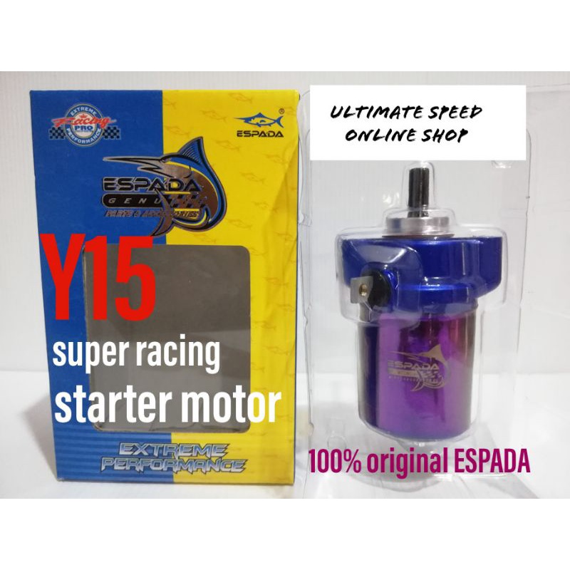 Y15ZR Y15 SUPER STARTER มอเตอร์ / Y15 Espada มอเตอร์สตาร์ท RACING BLOCK 57 มม. 62 มม. 63 มม. 65 มม.
