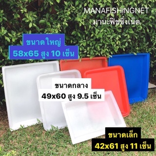 กระบะพลาสติก ถาดพลาสติก ถาดตะกงพลาสติก 🅰️ ทำจากเม็ดพลาสติกเกรด A  เหนียวทนทาน ใช้งานกลางแดดได้