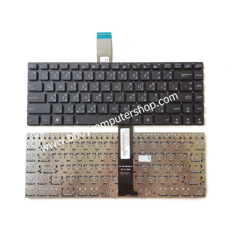 คีย์บอร์ด  ASUS X401 X401A X401U X450 X452C X452M X452MJ K450 K450C K450CA K450CC K450J K450JB K450J