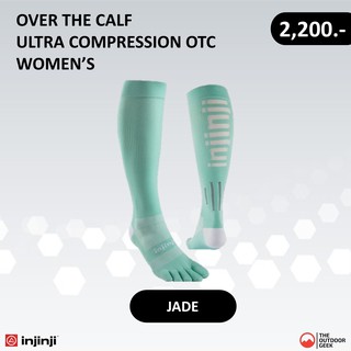 ถุงเท้า 5 นิ้ว INJINJI รุ่น ULTRA COMPRESSION OTC JADE พร้อมส่ง!!!