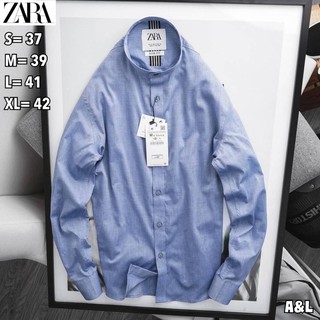 zara เสื้อเชิ้ตแขนยาว