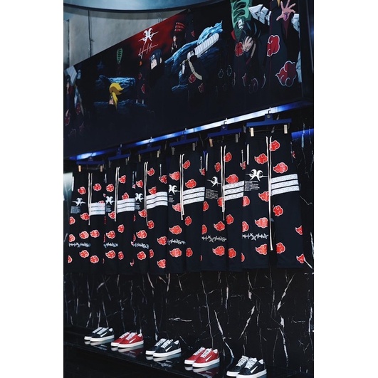 ✅ของแท้100%✅ Hold’em x Naruto “Akatsuki” Pants