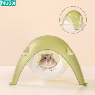 Nuodi บ้านหนูแฮมเตอร์ ที่นอนหนู ของเล่นหนู ตกแต่งกรง ที่นอนหนู บ้านแฮมสเตอร์ Hamster House สำหรับสัตว์เลี้ยง โดมบ้านหนู