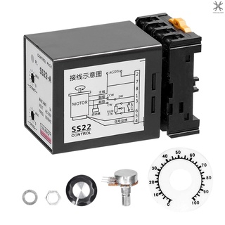 [toolhelper] อุปกรณ์ควบคุมความเร็วมอเตอร์ SS22-A 6-250W AC220V 3A 50 60Hz