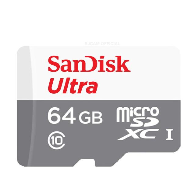 [ใส่โค้ด OCTINC30 ลด 30%] SanDisk Ultra Micro SD Card 64GB 100mb/s 533x Class10 SDXC Memory ใส่โทรศํพท์ กล้องIP