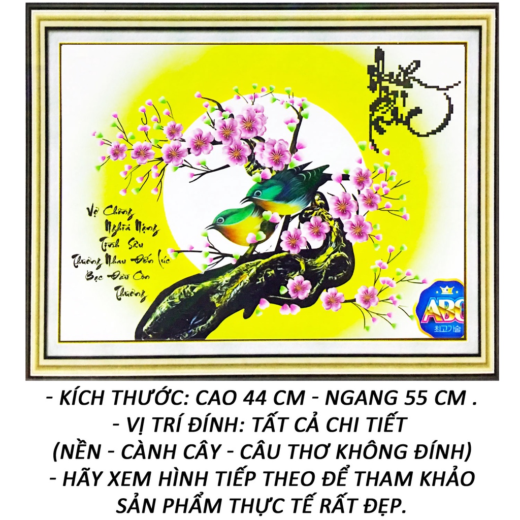 5D Diamond Painting - Happy Couple 01 - Minh Hien Painting (DIY DIAMOND)