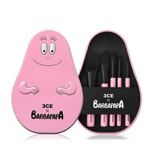 3CE BARBAPAPA มี 5ชิ้น พกพาสะดวก กล่องใส่น่ารักมาก