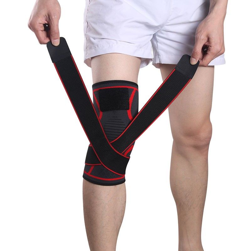ผ้ารัดเข่า สายรัดเข่า ปลอกรัดเข่า knee ankles สนับเข่าเล่นกีฬา ลดแรงกระแทกเข่า อาการปวดพยุงเข่า ​