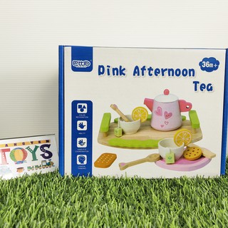 💰 Tangtemtoys 💰ชุดน้ำชาของเล่น  Afternoon Tea ของเล่นไม้เสริมพัฒนาการเด็ก ของเล่นเสริมพัฒนาการ เสริมพัฒนาการเด็ก