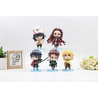 [พร้อมส่ง] โมเดล Set 5 ตัว ดาบพิฆาตอสูร Demon Slayer