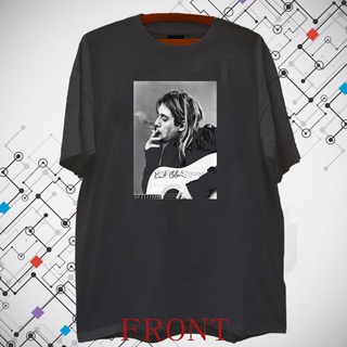 T-shirt  เสื้อยืดคอกลม ผ้าฝ้าย พิมพ์ลาย Kurt Donald Cobain คุณภาพสูง สไตล์เรโทร สําหรับผู้ชาย ไซซ์ S - 3XLS-5XL