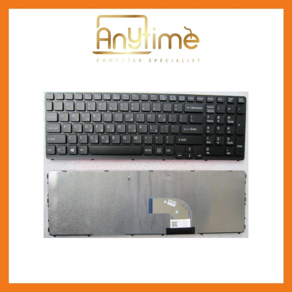 SONY SVE15 SVE151C11M SVE151E11T SVE1511SAC คีย์บอร์ด