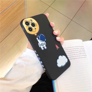 227 เคส นักบินอวกาศ ลายแถบข้าง นาซ่า ดำขาว พื้นดำ/ขาว
