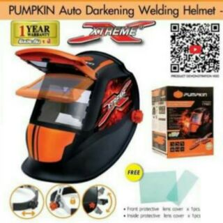 PUMPKIN PTT-WH90A หน้ากากเชื่อมปรับแสงอัตโนมัติ Xtreme