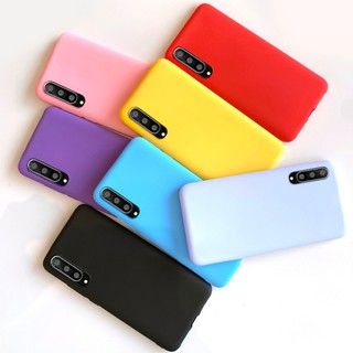 เคส Case Samsung Galaxy S20 S21 S30 Plus Ultra A7 2017 Candy Color Soft Matte Silicone TPU Phone Case