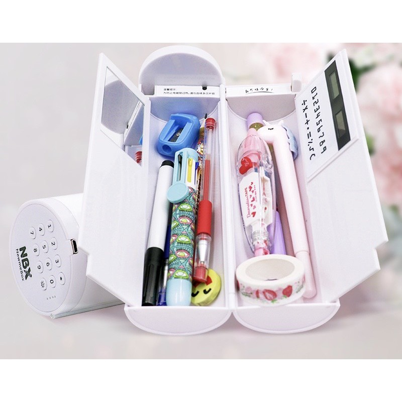 สินค้าพร้อมส่งจากไทยกล่องดินสอ NBX newmebox ตั้งรหัส ชาร์ตแบตได้และแบบไม่มีรหัส - รูปที่ 2