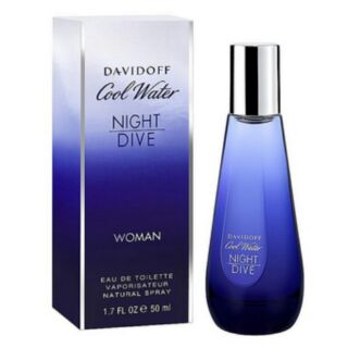 DAVIDOFF COOL WATER Night DIVE WOMAN EAU DE TOILETTE 50ml
กล่องซีลป้ายห้าง2500.