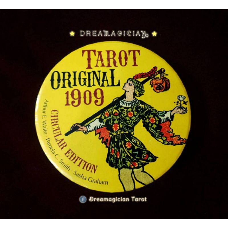 Tarot Original 1909 Circular Edition ไพ่ไรเดอร์เวททรงกลม ไพ่ยิปซี ไพ่ทาโร่ต์ ไพ่ออราเคิล Tarot Oracl