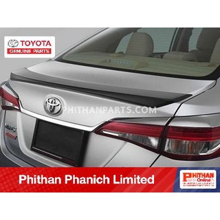 อะไหล่แท้ โตโยต้า สปอยเลอร์หลังสีดำ TOYOTA TRUNK LID SPOILER A-PC150-0D005