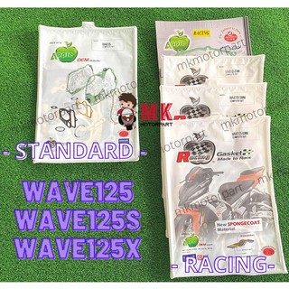 ปะเก็น สําหรับ Honda Wave125 STANDARD or RACING 55 &gt; 60 มม. WAVE125s Wave125x Ultimo