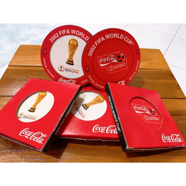 แผ่นรองแก้ว 2002 FIFA WORLD CUP Coca-Cola