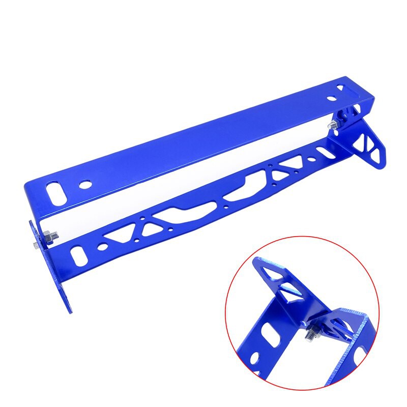 ขายึดป้ายทะเบียน ป้ายทะเบียนแบบปรับได้ ที่ยึดกรอบป้ายทะเบียนรถยนต์ พร้อมชุดน็อตครบชุด มีสีให้เลือก - รูปที่ 3