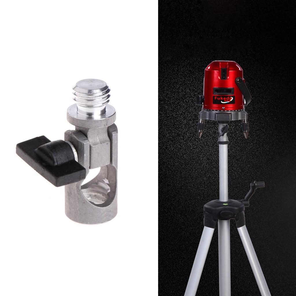 kiss*5/8 Inch Angle Tripod Rotary Laser Levels Dual Slope Adjustment Bracket Rod