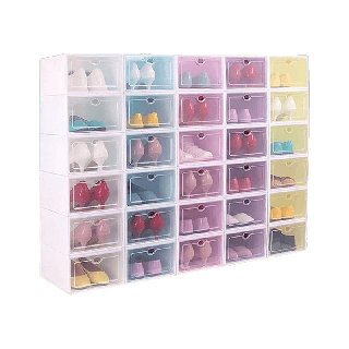 โปรโมชั่น : กล่องใส่รองเท้า กล่องเก็บรองเท้า ชั้นวางรองเท้า กล่องใส่ร้องเท้า กล่องใส่รองเท้าแบบลิ้นชัก กล่องรองเท้า กล่องเก็บของ