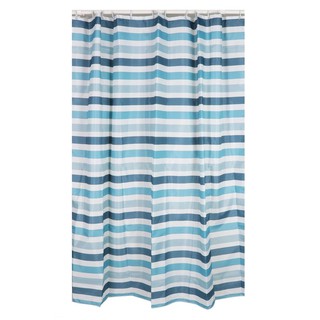 SHOWER CURTAIN WSP SCP-56 SM-04 180x180CM ม่านห้องน้ำ POLY WSP SCP-56 SM-04 180x180 ซม. ลายกราฟิก ผ้าม่านห้องน้ำ ม่านห้อ