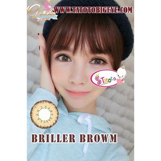 Briller Brown  TATOTO Contact Lenses  บิ๊กอาย #35