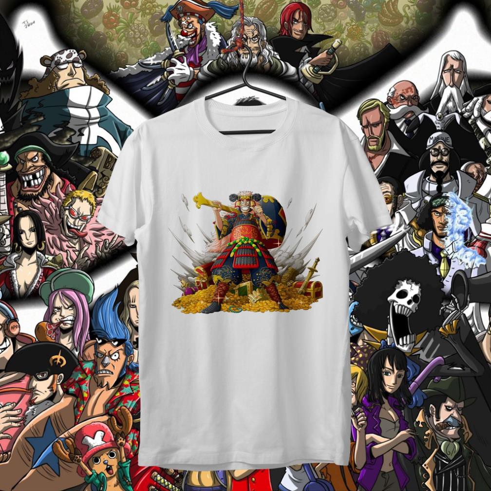 HOT- [USOPP] เสื้อยืด One Piece - Usopp เท่และสวยสุดๆ - USP-0001