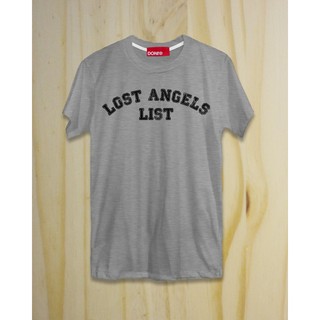 เสื้อยืด LA: Lost Angels List สีเทา แบรนด์ DONt