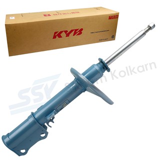 KYB โช๊คอัพหลัง ( 26569086 ) TOYOTA CAMRY 2004 แก๊สนอก สีฟ้า ขวา (NST5297R)