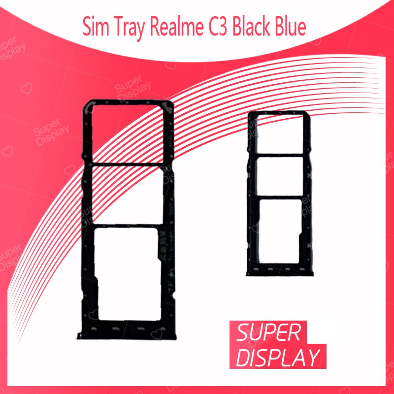 Realme C3 อะไหล่ถาดซิม ถาดใส่ซิม Sim Tray (ได้1ชิ้นค่ะ) สินค้าพร้อมส่ง คุณภาพดี อะไหล่มือถือ Super Display