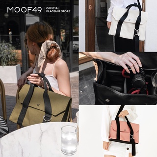 MOOF49 Calico flap  bag กระเป๋าผ้าแคนวาส Calico รุ่น flap