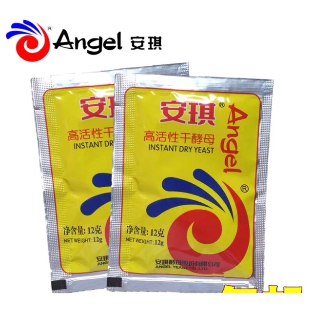 H30 ยีสต์ สำหรับทำขนมให้ฟู พร้อมส่ง ( 安琪 酵母 ) 1ซอง 12g ทำขนมปัง ซาลาเปา ขนมถ้วยฟู พิมซ่าไส้กรอก และอาหารที่ต้องการให้ฟู