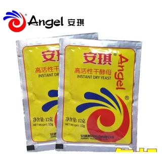 H30 ยีสต์ สำหรับทำขนมให้ฟู พร้อมส่ง ( 安琪 酵母 ) 1ซอง 12g ทำขนมปัง ซาลาเปา ขนมถ้วยฟู พิมซ่าไส้กรอก และอาหารที่ต้องการให้ฟู