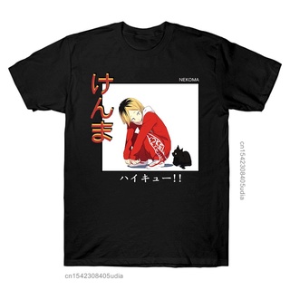 [S-5XL]ขายดี เสื้อยืดแขนสั้น ผ้าฝ้าย พิมพ์ลายอนิเมะ Haikyuu Kenma Kozume EFfpeh61NLjmoi97 สําหรับผู้ชาย