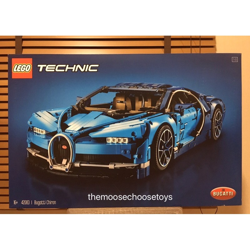LEGO Technic Bugatti Chiron 42083 Scale 1:8 จำนวน 3,599 ชิ้น